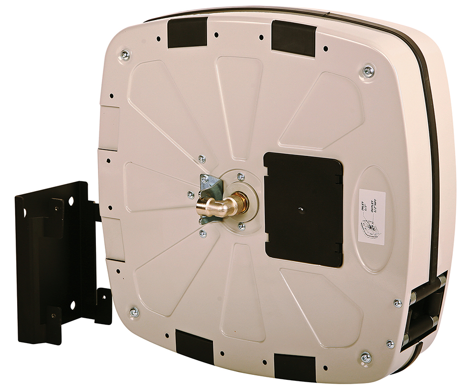 Spring Rewind Hose Reels - Enclosed Drum