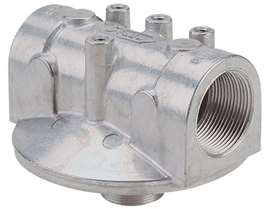 3/4” NPTF Aluminum In Line Filter Adapter