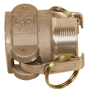 1½” Female Coupler x 1½” NPTM